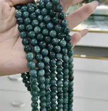 Natural Gemstone Loose Beads Necklace - jadeite A - NO.196 ABC Jewelries